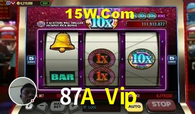 Interface moderna da plataforma 87A Vip